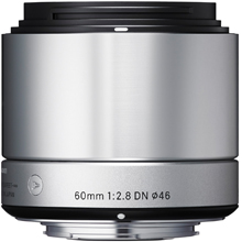 シグマ 60mm F2.8 DN マイクロフォーサーズ用 シルバー | 交換レンズ