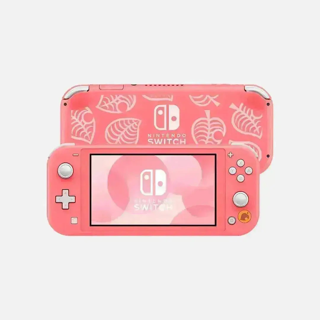 Nintendo Switch Lite Coral - Animal Crossing