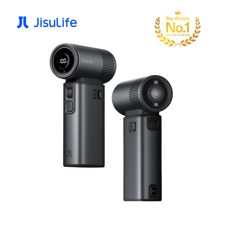 JisuLife - Handheld Fan Ultra2【旗艦級】萬用龍捲風渦輪風炮