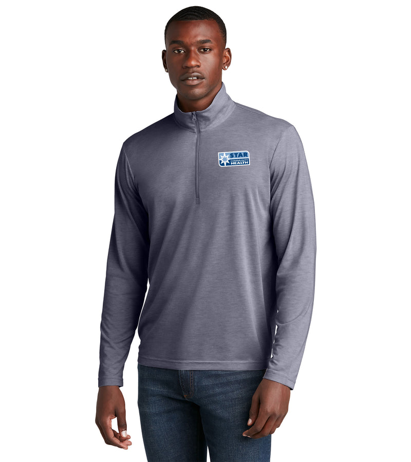 Men's Sport-Tek ® PosiCharge ® Tri-Blend Wicking 1/4-Zip Pullover