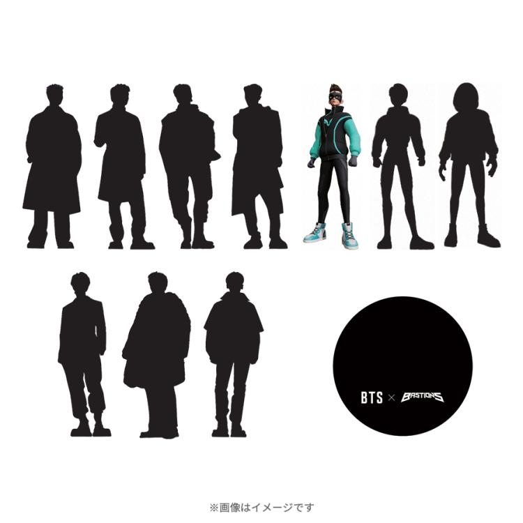 BTS × BASTIONSキャラクター アクリルスタンド（※日本オリジナル商品