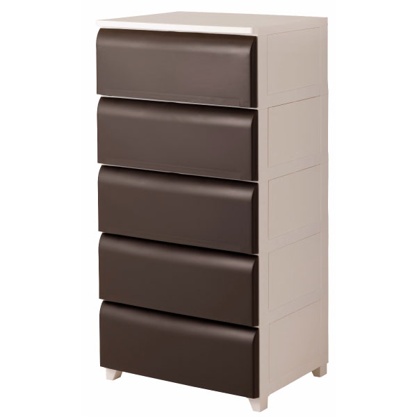 チェスト 衣装ケース 収納 引き出し 5段 白 ハイチェスト 収納家具
