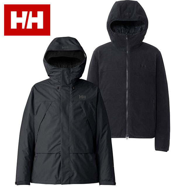 HELLY HANSEN（ヘリーハンセン） スカンザ3WAYジャケット HO12570-K