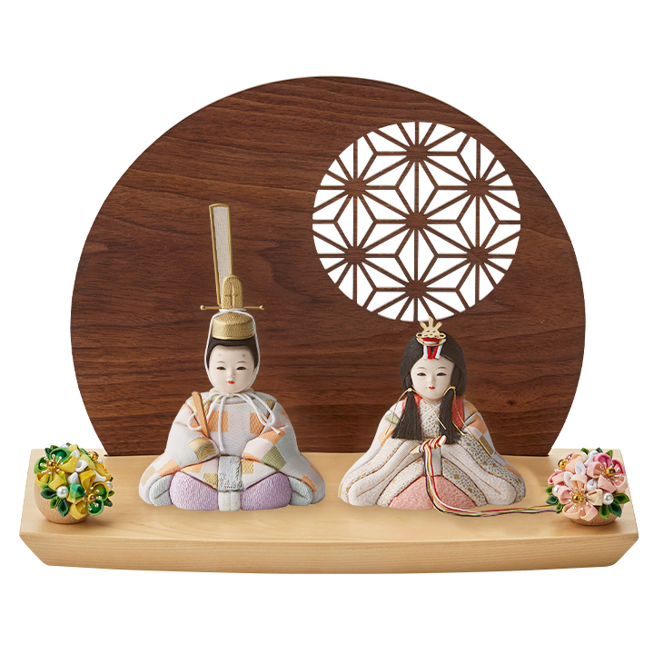 日本製 雛人形 ひな人形 コンパクト お雛様 ひな祭り 雛祭り 雛まつり