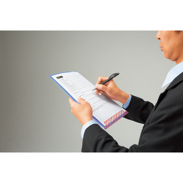 KING JIM（キングジム） スーパーハードホルダー 5山インデックス 透明