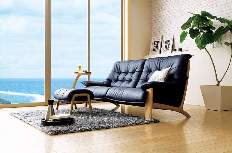 カリモク家具（KARIMOKU FURNITURE） カリモク ソファ 2人掛椅子ロング