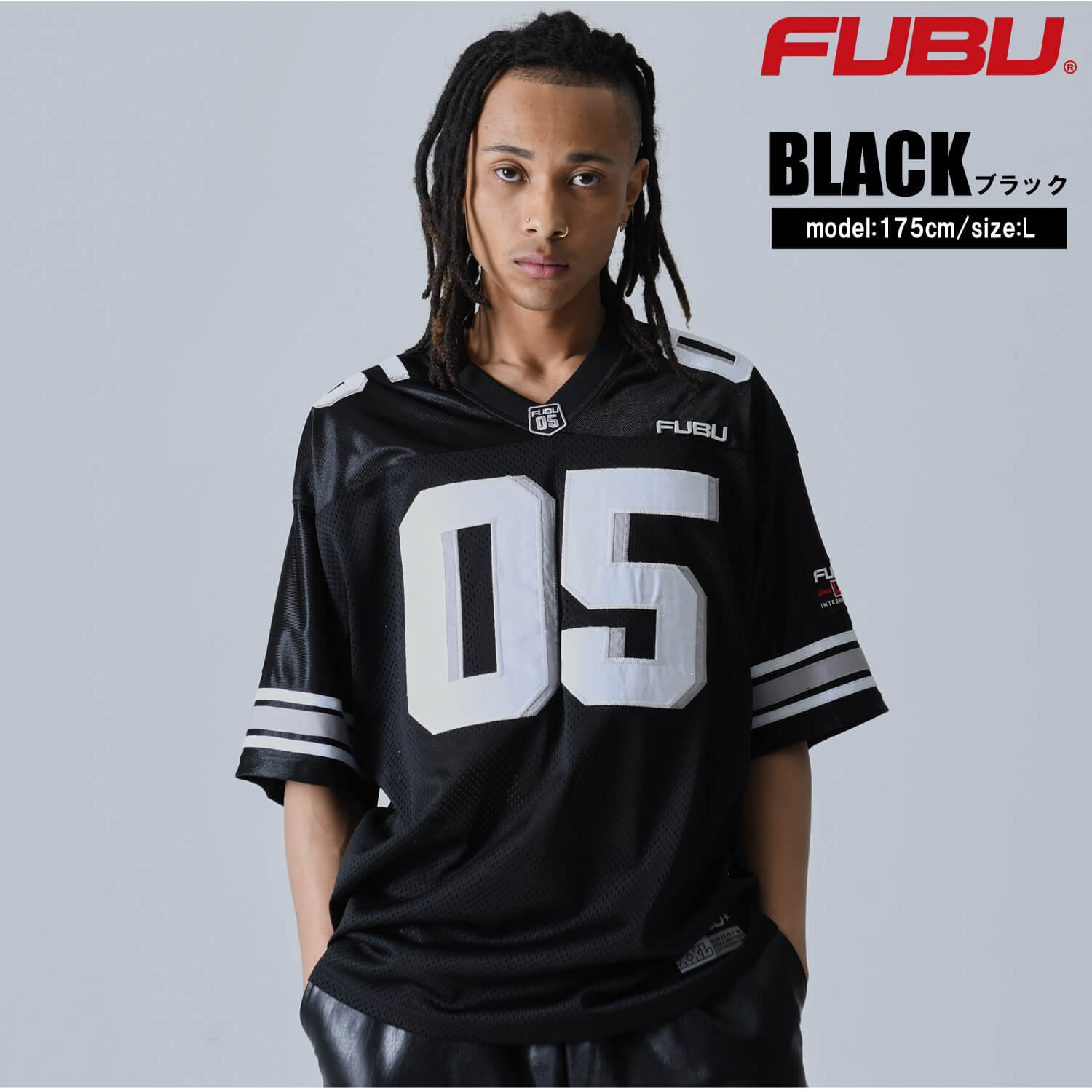 FUBU（フブ） ゲームシャツ メンズ 半袖 シャツ ヒップホップ 古着風