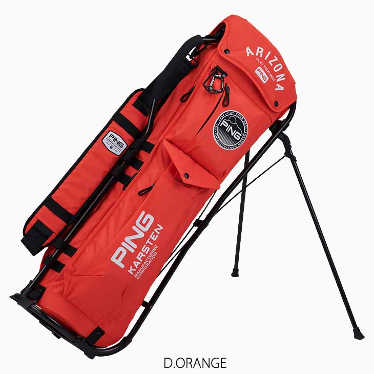 PING キャディバッグ（色：オレンジ系）｜ゴルフ用バッグ｜ゴルフ