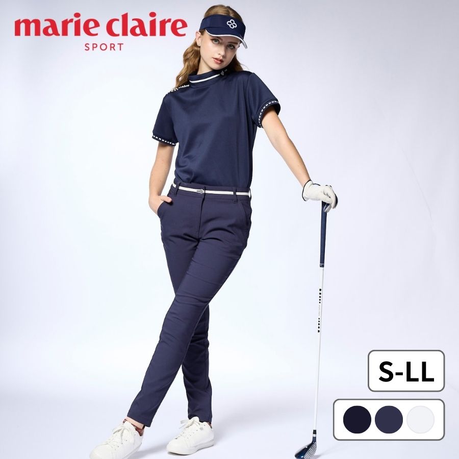 ゴルフウエア パンツ レディース ロングパンツ マリクレ マリ