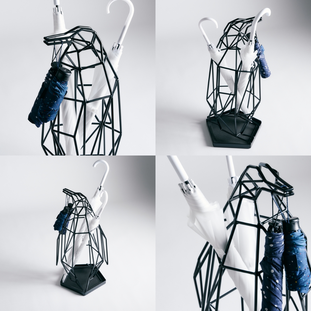 ACT WORK'S（アクトワークス） シャドーワイヤー ペンギン 傘立て