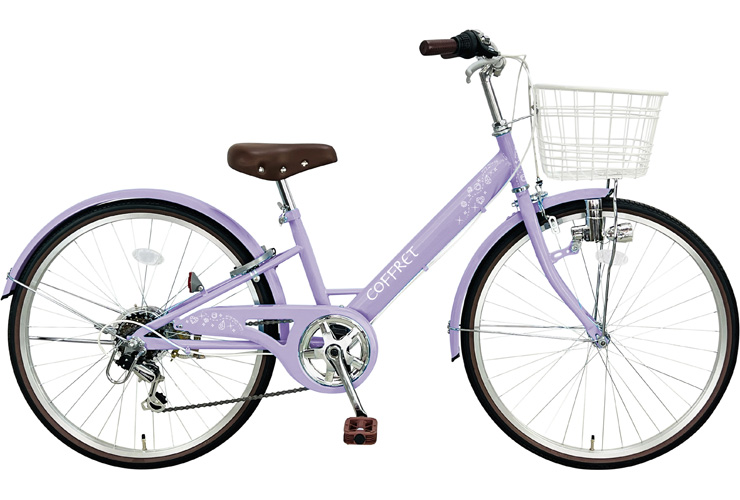 3/8 ポイント5倍 コフレ 外装6段変速 22型 ZVP226W 子供用自転車