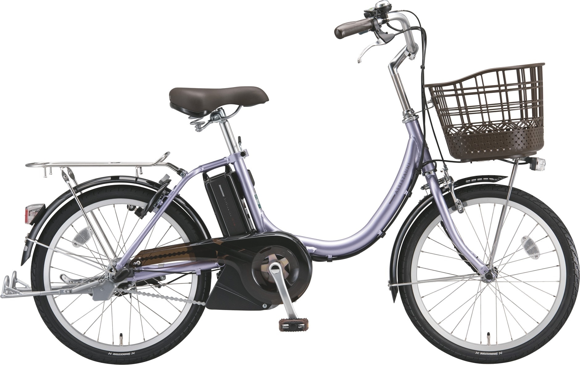 Assista パンクしない ブリヂストン 電動アシスト自転車 アシスタユニ