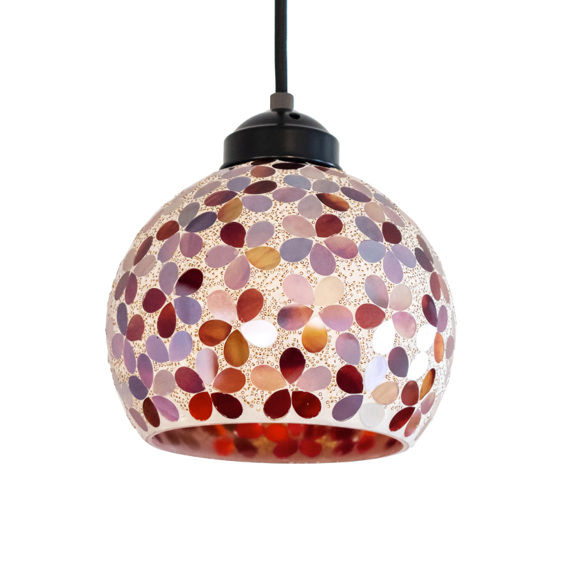 ISHIGURO ペンダントライト ステンドグラス モザイク ガラス 照明