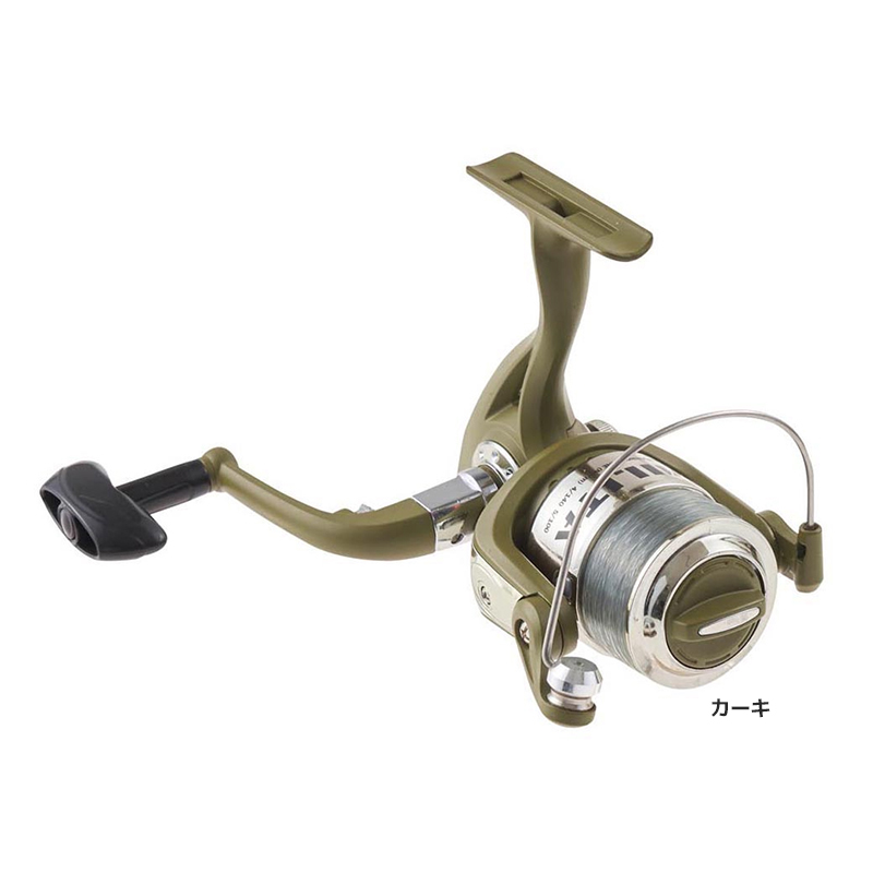 スピニングリール ミリタ 釣り MT1000 ナイロン2号-150m付