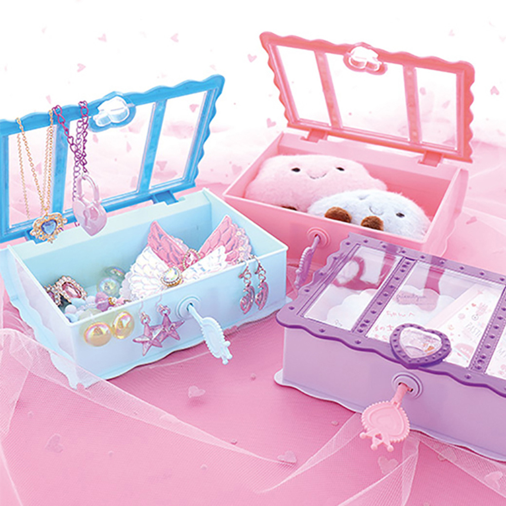 サン宝石 小物入れ 蓋付き かわいい 子供 通販 クリアケース