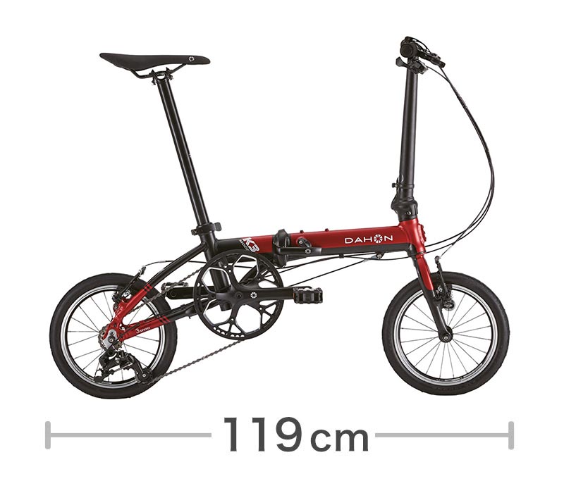 DAHON（ダホン） K3 折りたたみ自転車 最新モデル コンパクト 14インチ
