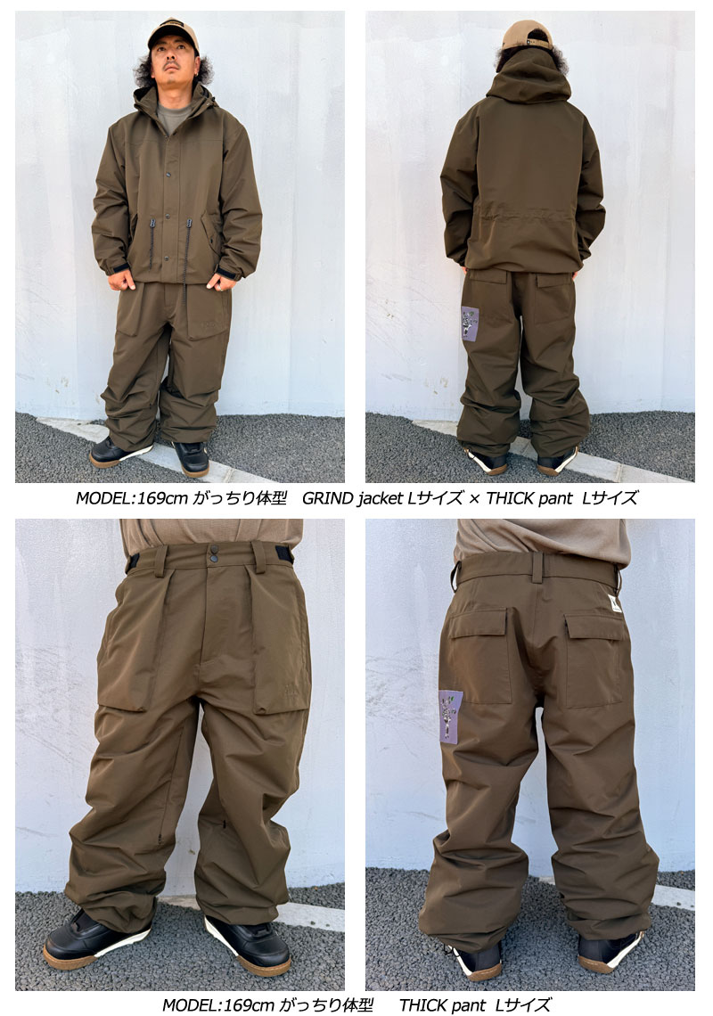 NOMADIK（ノマディック） 24-25 NOMADIK/ノマディック THICK pant