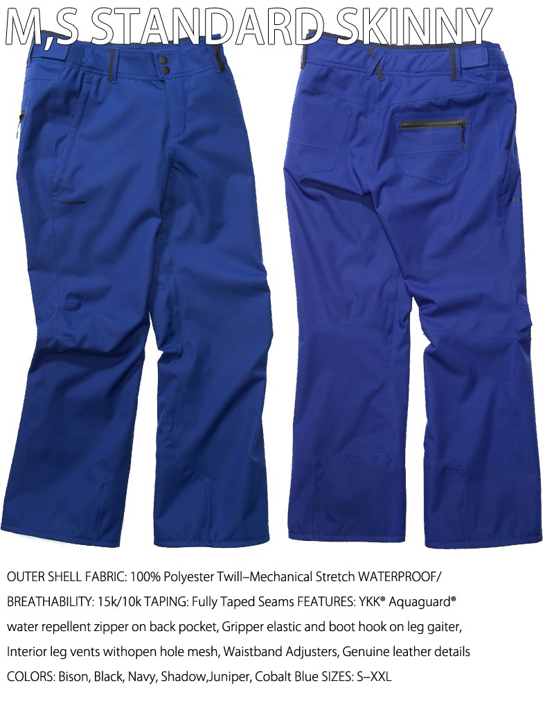 HOLDEN（ホールデン） 18-19 HOLDEN/ホールデン SKINNY STANDARD pant