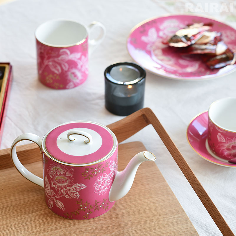 紅茶セット付き】 ウェッジウッド ティーポット 450ml ワンダーラスト