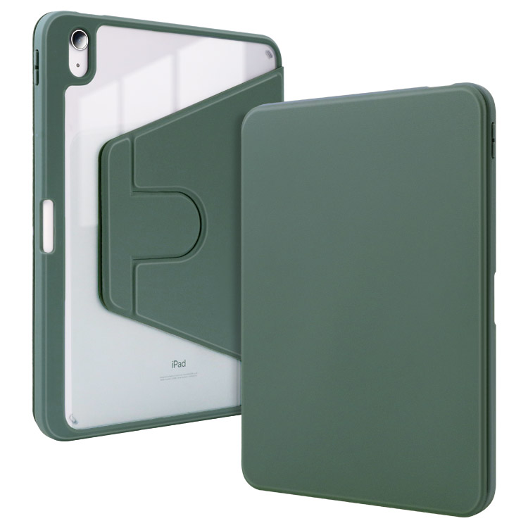 ZENIX DESIGN TECH iPad ケース 360度回転 フィルム付き iPad A16 M3