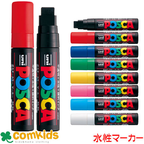 ユニ ポスカ 極太角芯 15mm 三菱鉛筆 PC-17K マーカーペン 水性ペン