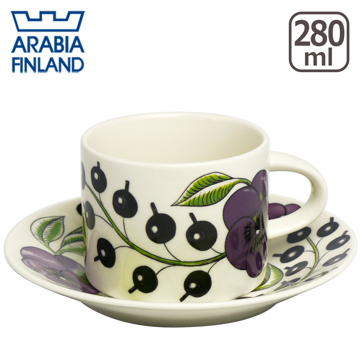 Paratiisi 【並行輸入品】アラビア パラティッシ パープル ティー