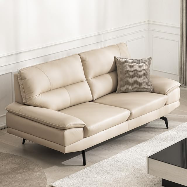 MODERN DECO（モダンデコ） レザーソファー 3人掛け 幅187cm ソファー