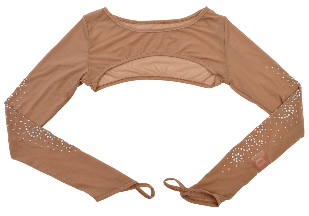 社交ダンス レッスンウェア エル・プラト オーロラストーン装飾