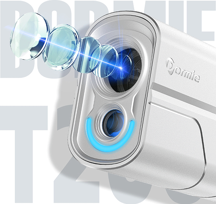 ゴルフ レーザー距離計 高低差 競技対応 3点間計測 ピンロック 軽量