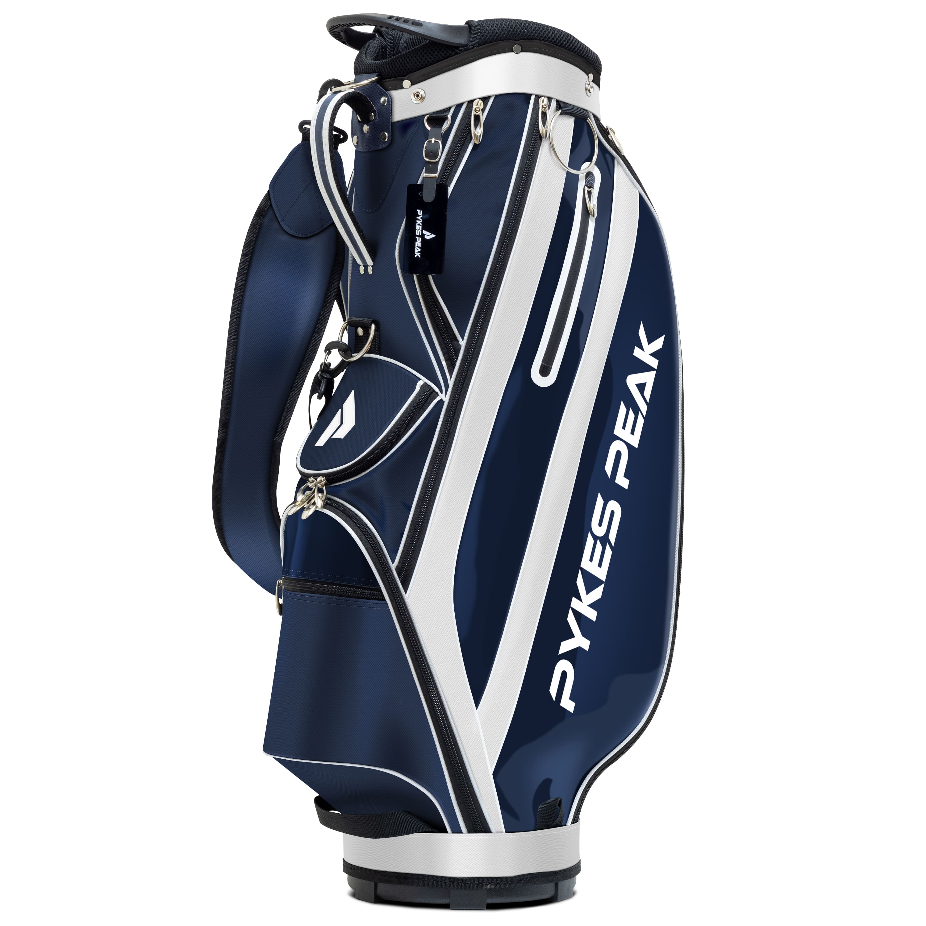 PYKES PEAK（パイクスピーク） ゴルフキャディバッグ 超軽量 ブラック