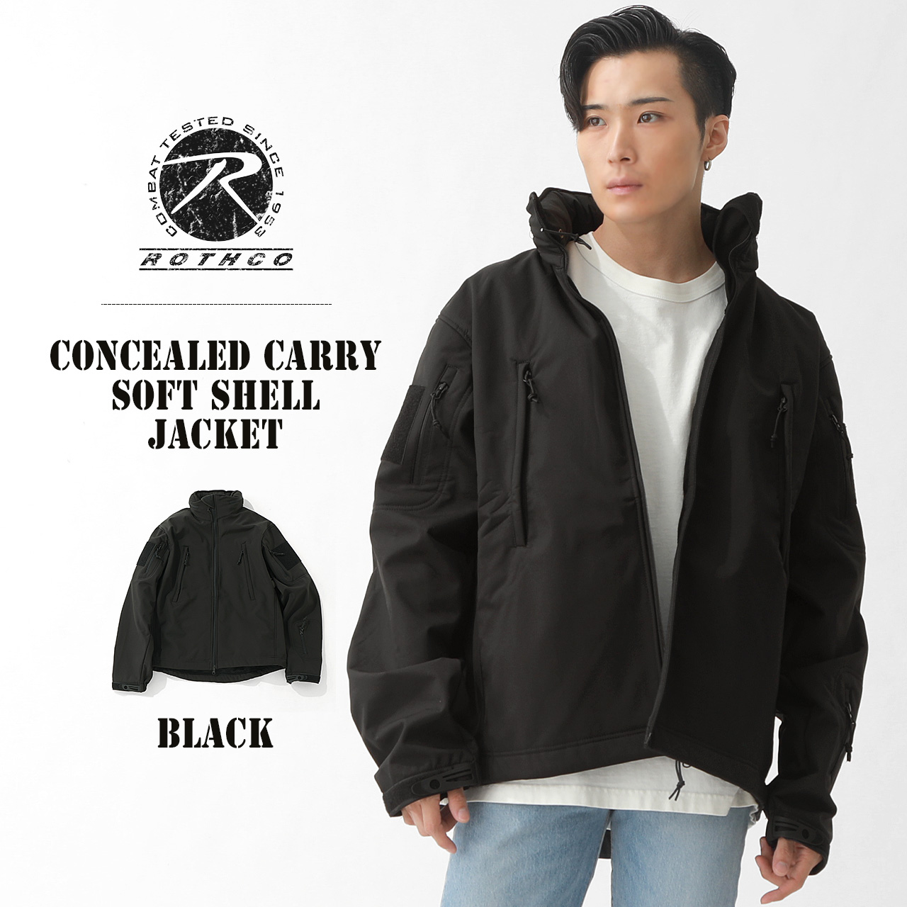 ROTHCO（ロスコ） ジャケット メンズ 秋 冬 アウター ソフトシェル