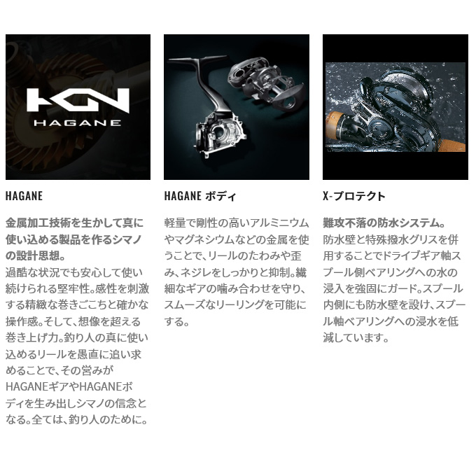 シマノ（SHIMANO） 22 炎月 エンゲツ BB 100PG 右ハンドル (2022年