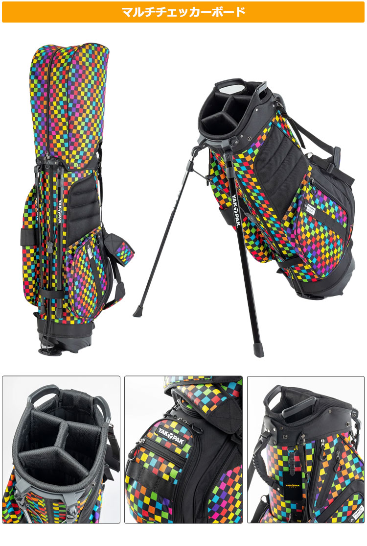 YAKPAK（ヤックパック） ゴルフ YP-001 キャディバッグ スタンドバッグ