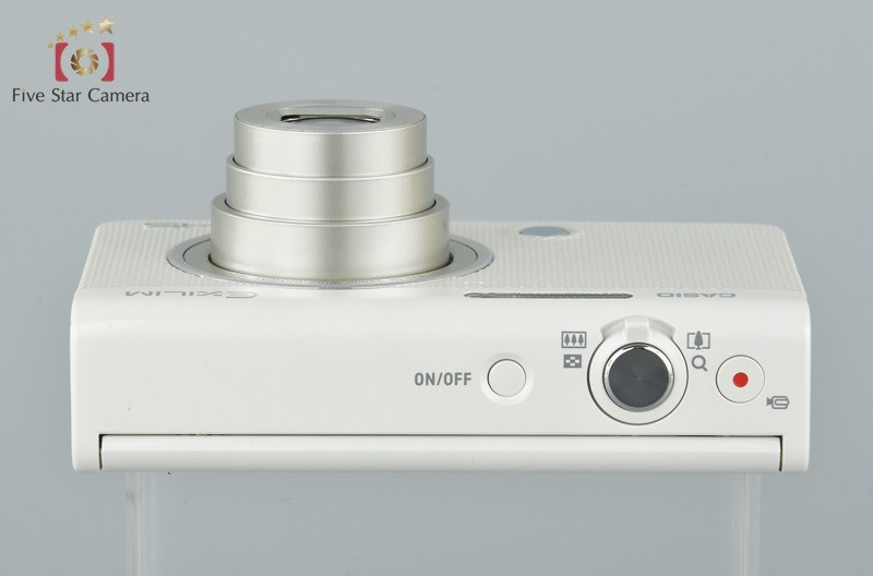 HIGH SPEED EXILIM 【中古】Casio カシオ EX-ZR70 ホワイト コンパクト