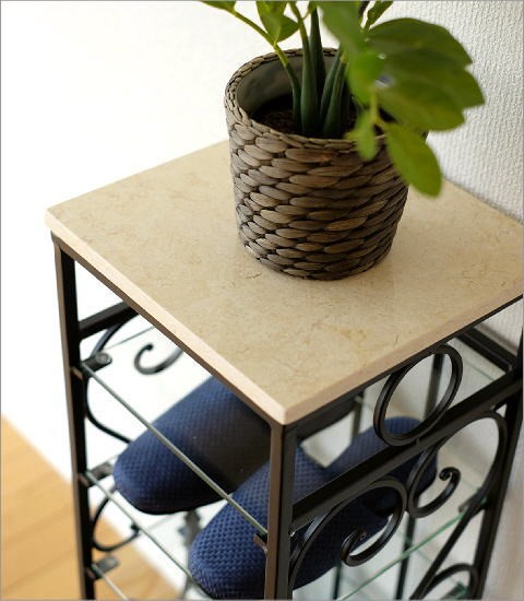 スリッパラック おしゃれ 6足 玄関 収納 棚 デザイン エレガント