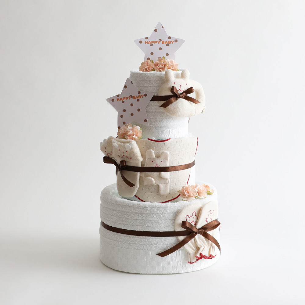 今治タオル（imabari towel） おむつケーキ オーガニックコットン