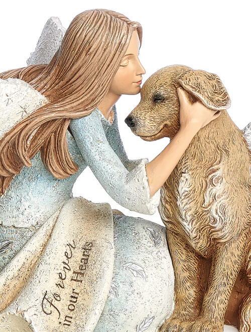 天使と犬エンジェル 置物 ヘブンリーブレッシング〜天の祝福