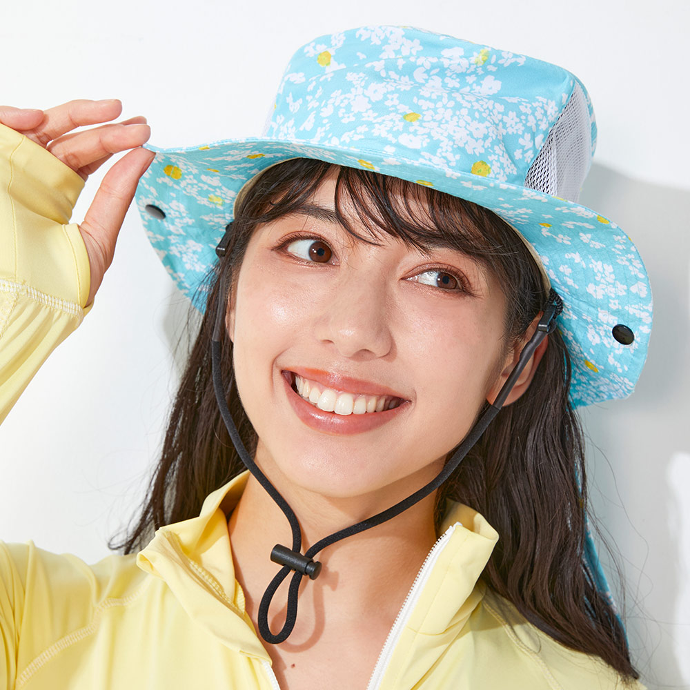 FELLOW ビーチハット サーフハット サファリハット 頭周り 57cm UPF50+