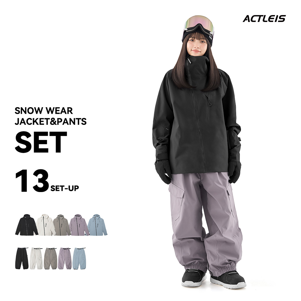 ACTLEIS（アクレイス） スノーボードウェア スキーウェア レディース