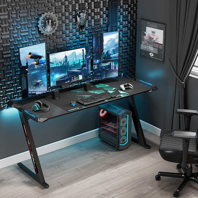 Z60 】ゲーミングデスク 上級者向け EUREKA ERGONOMIC エウレカ 150cm