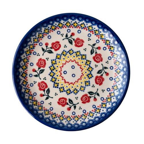 ポーリッシュポタリー 平皿 直径17cm V195 VENA社 ポーランド食器 洋食