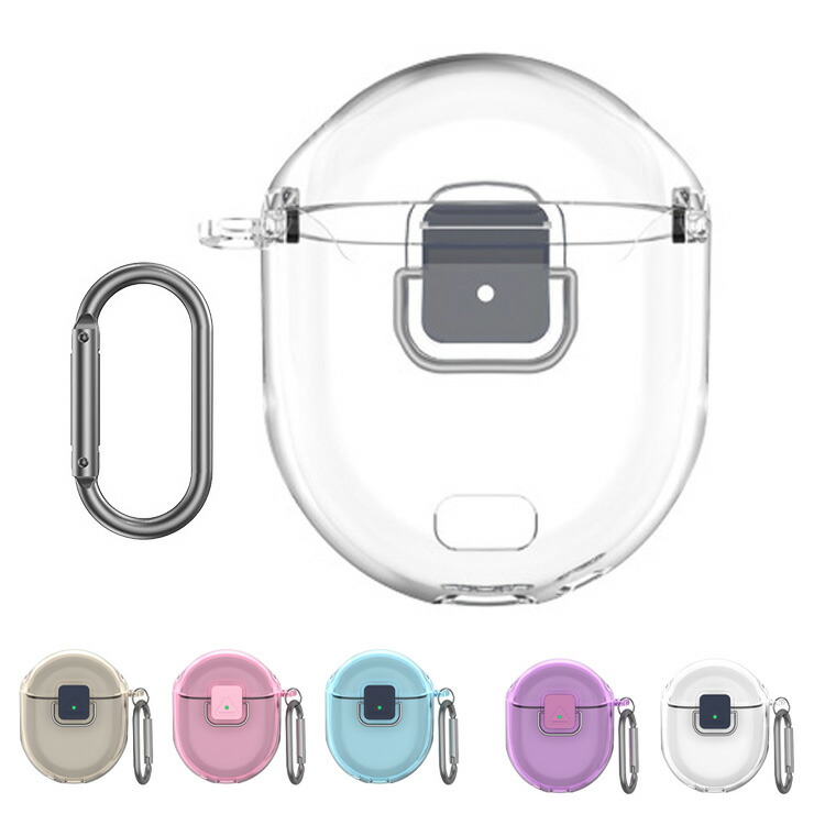 Google Pixel Buds Pro 2 ワイヤレス ヘッドホン ケース カラビナ付き