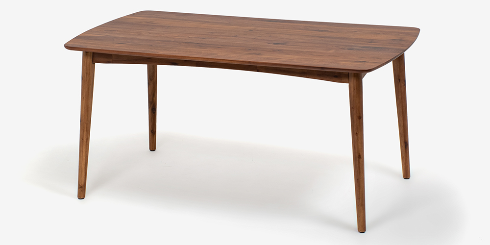 大塚家具 ダイニングテーブル シネマ2 幅150cm 4人用 ウォールナット材