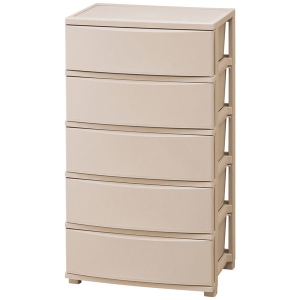 IRIS OHYAMA（アイリスオーヤマ） チェスト 5段 おしゃれ 引き出し