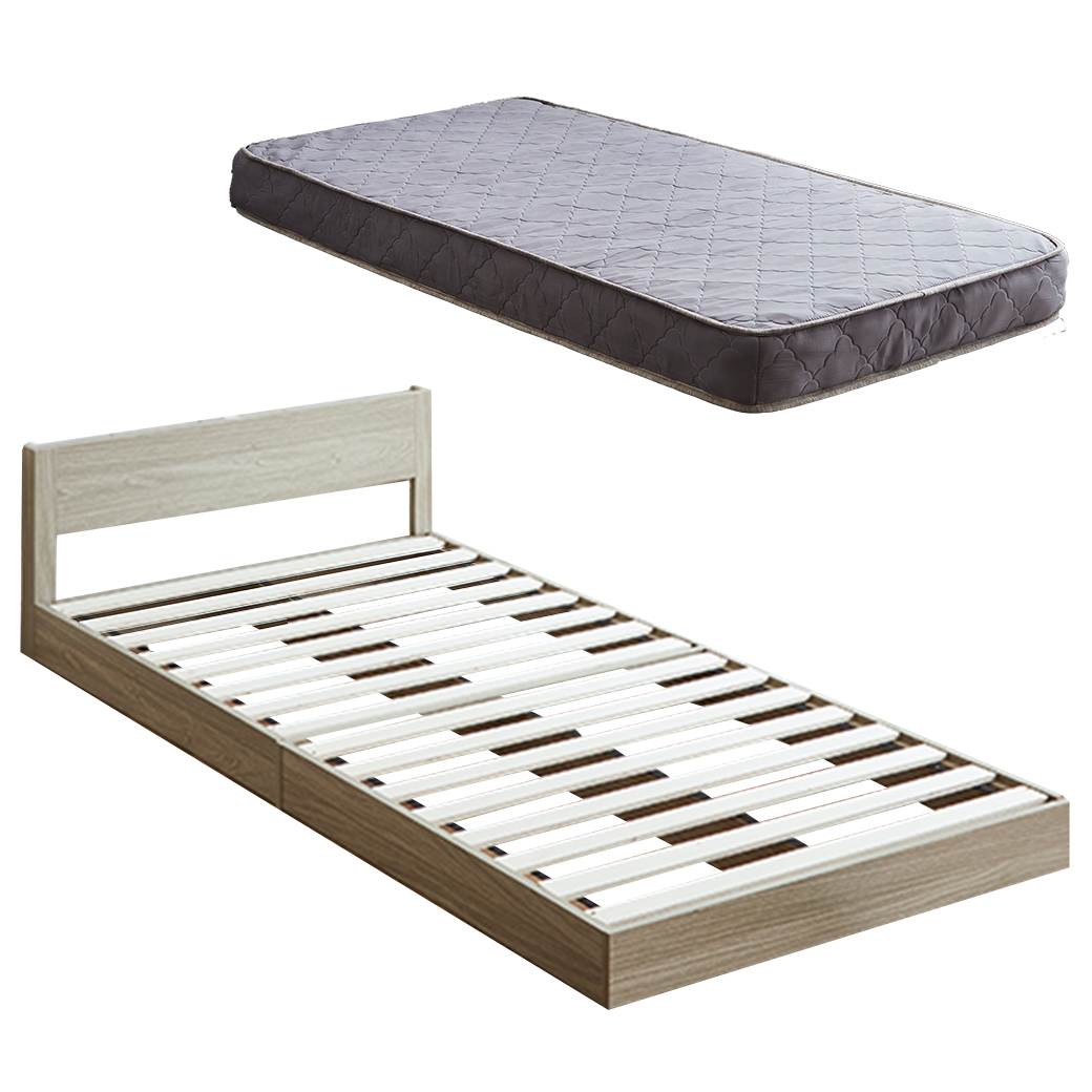 ネルコンシェルジュ ローベッド フロアベッド シングル 厚さ15cm