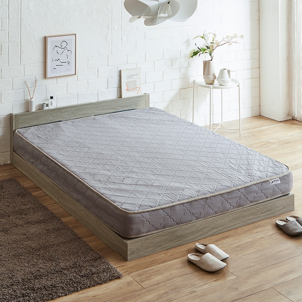 ネルコンシェルジュ ローベッド フロアベッド セミダブル 厚さ15cm