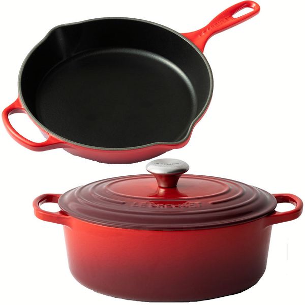 Le Creuset（ル・クルーゼ） 【並行輸入品】 なべ+フライパンセット ル