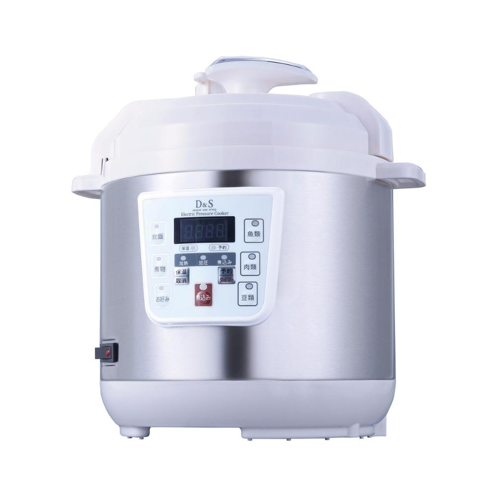 D&S 家庭用マイコン 電気 圧力鍋 2.5L STL-EC30 レシピ 3l : 彩り空間