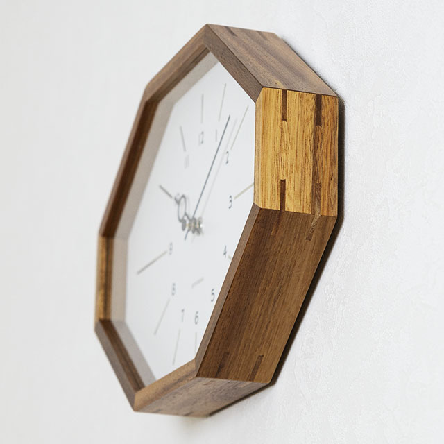 INTERFORM（インターフォルム） 壁掛け時計 INTERFORM Belmonte White