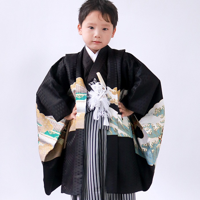 KYOETSU（京越） 【豪華安心12点フルセット】 七五三 着物 男の子 5歳